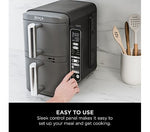 Outlet Ninja Double Stack XL 2 Drawer 9.5L Air Fryer with Smart Cook SL451UK