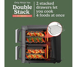 Outlet Ninja Double Stack XL 2 Drawer 9.5L Air Fryer with Smart Cook SL451UK