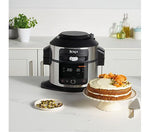 Ninja Food 11-in-1 6L Multi-Cooker OL550UK with Stackable Chopper