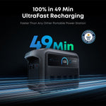 Anker SOLIX C1000 Gen 2 Portable Power Station | 1024Wh | 2000W | 600W Solar Input