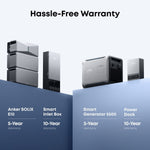 Anker SOLIX E10 Smart Hybrid Whole-Home & Off-Grid Backup System | 6-30kWh LiFePO4 Battery | 10-30kW Turbo Output | 9kW Solar Input