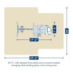Boulder Station Swing Set – Installation Available