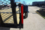 6′ 4″ x 10 Utility Trailer Dovetail Powder Coated With Gate 3,500lb Axle