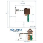 Highlander Swing Set