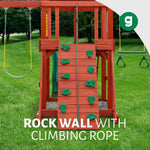 Five Star II Space Saver Swing Set for Kids