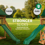 Five Star II Space Saver Swing Set for Kids