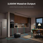 Anker SOLIX C1000 Gen 2 Portable Power Station | 1024Wh | 2000W | 600W Solar Input