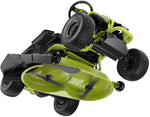 Ryobi 38in Electric Back Engine Riding Lawn Mower