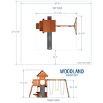 Woodland Swing Set