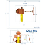 Woodland Swing Set
