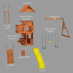 Woodland Swing Set