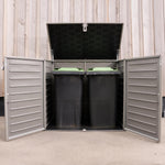 1170L Extra Large Outdoor Garden Storage Box with Padlock