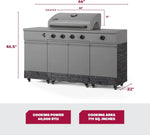 TYTUS Fresno Series 5 Burner Grills TDT-021