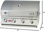 Bull Outlaw 30 inch 4 Burner Built in Natural Gas Grill