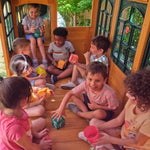 Bear Cave Lodge Swing Set – Installation Available