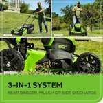Greenworks 80V 21-Inch Cordless Self-Propelled Lawn Mower
