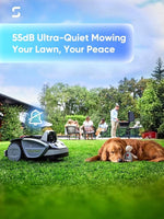 Sunseeker V3 Robotic Lawn Mower with AI Vision and Wireless Smart Navigation