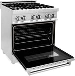 ZLINE 30-Inch Legacy Dual Fuel Range with Gas Cooktop & Electric Convection Oven, Stainless Steel (RA30)