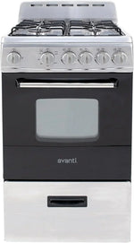 Avanti GR2013CSS 20-Inch Freestanding Gas Range, Stainless Steel