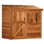 Cedarshed Bayside 8×4 Lean-To Western Red Cedar Storage Shed Kit