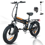 Colorway Orange 750W Fat Tire Electric Bike