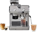De’Longhi La Specialista Arte Evo Espresso Machine – Compact Cold Brew Coffee Maker with Grinder, Milk Steam Wand/Frother & Tamping Tools – Home Barista Kit for Lattes, Cappuccinos, Iced Coffees