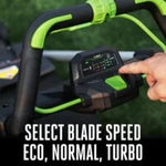 EGO Power+ LM2200SP 22″ Aluminum Deck Select Cut Self-Propelled Lawn Mowers.