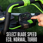 EGO Power+ LM2200SP 22-Inch Aluminum Deck Select Cut Self-Propelled Lawn Mower