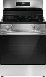 Frigidaire FCRE3062AS 30-inch Freestanding Electric Range with EvenTemp, Stainless Steel