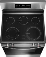 Frigidaire FCRE3062AS 30-inch Freestanding Electric Range with EvenTemp, Stainless Steel