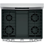 GE 30-Inch Freestanding Gas Range with 4.8 cu. ft. Oven Capacity and Sealed Cooktop Burners