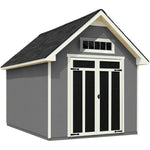 Handy Home Products Tribeca 10 ft. W x 12 ft. D Wood Storage Shed with Floor