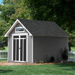 Handy Home Products Tribeca 10 ft. W x 12 ft. D Wood Storage Shed with Floor
