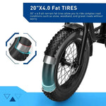 Hiboy EX6 Step-Through Fat Tire Electric Bike for Adults