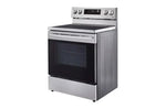 LG LREL6323S 6.3 cu. ft. Smart Wi-Fi Enabled Electric Range with Fan Convection, Air Fry, and EasyClean