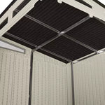 Suncast Modernist 7 x 7 ft. Resin Outdoor Storage Shed, Model BMS7780