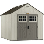 Suncast Tremont 8 x 10 ft. Resin Outdoor Storage Shed with Floor, Model BMS8100