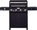 Monument Grills Denali 425 Black Smart Tech Propane Gas Grills